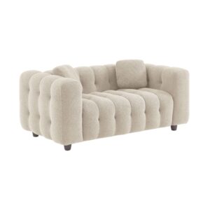 wohnli-moebel-suche-M26047785 Wohnli Möbelsuche - 2-Sitzer-Sofa mit kapitoniertem Bouclé-Bezug