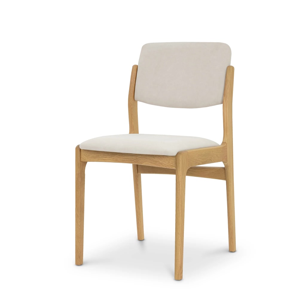 wohnli-moebel-suche-M26048515 Wohnli Möbelsuche - Stuhl aus massiver Eiche und beigem Stoff