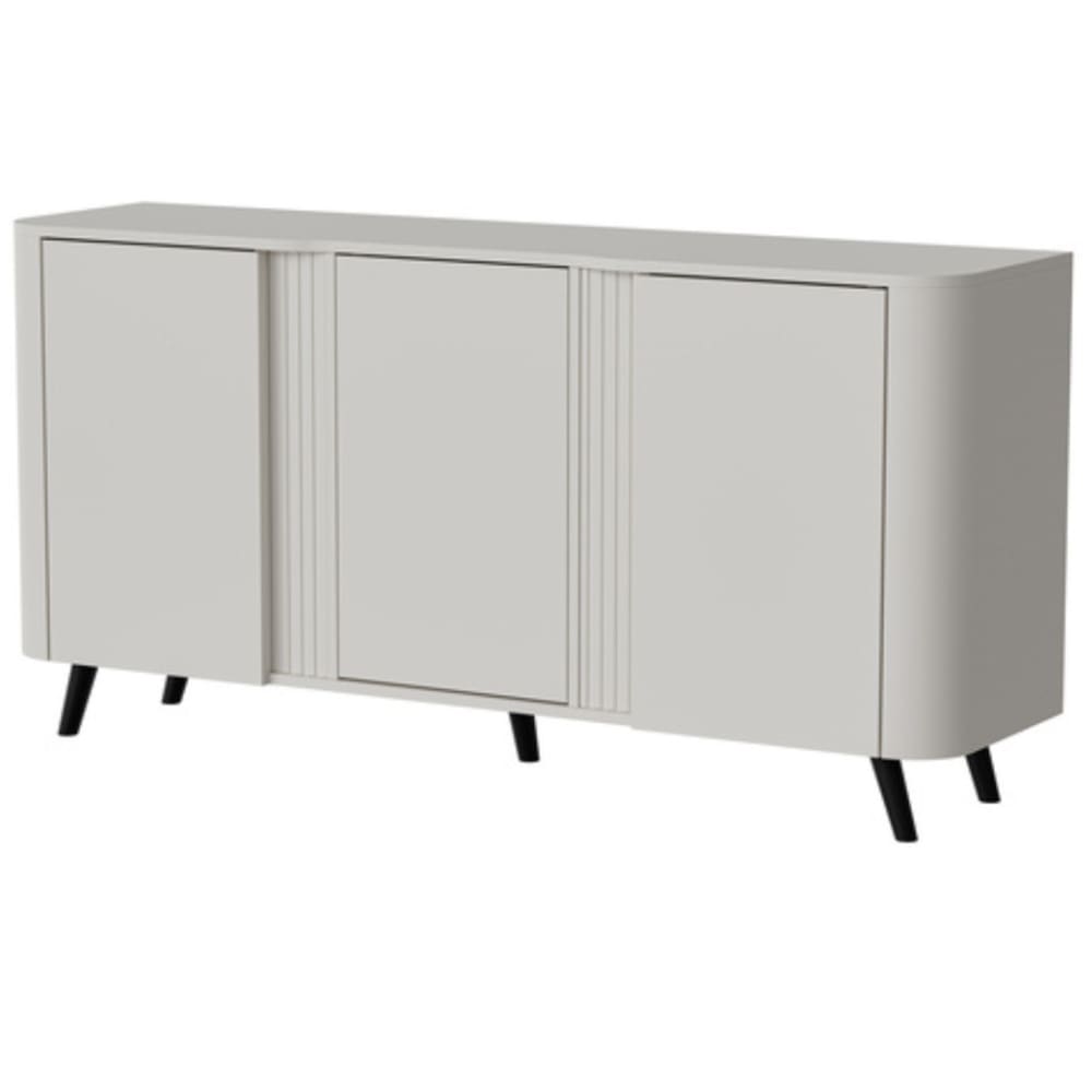 wohnli-moebel-suche-M26050274 Wohnli Möbelsuche - Beigefarbenes Sideboard – 3 Türen – 150 cm