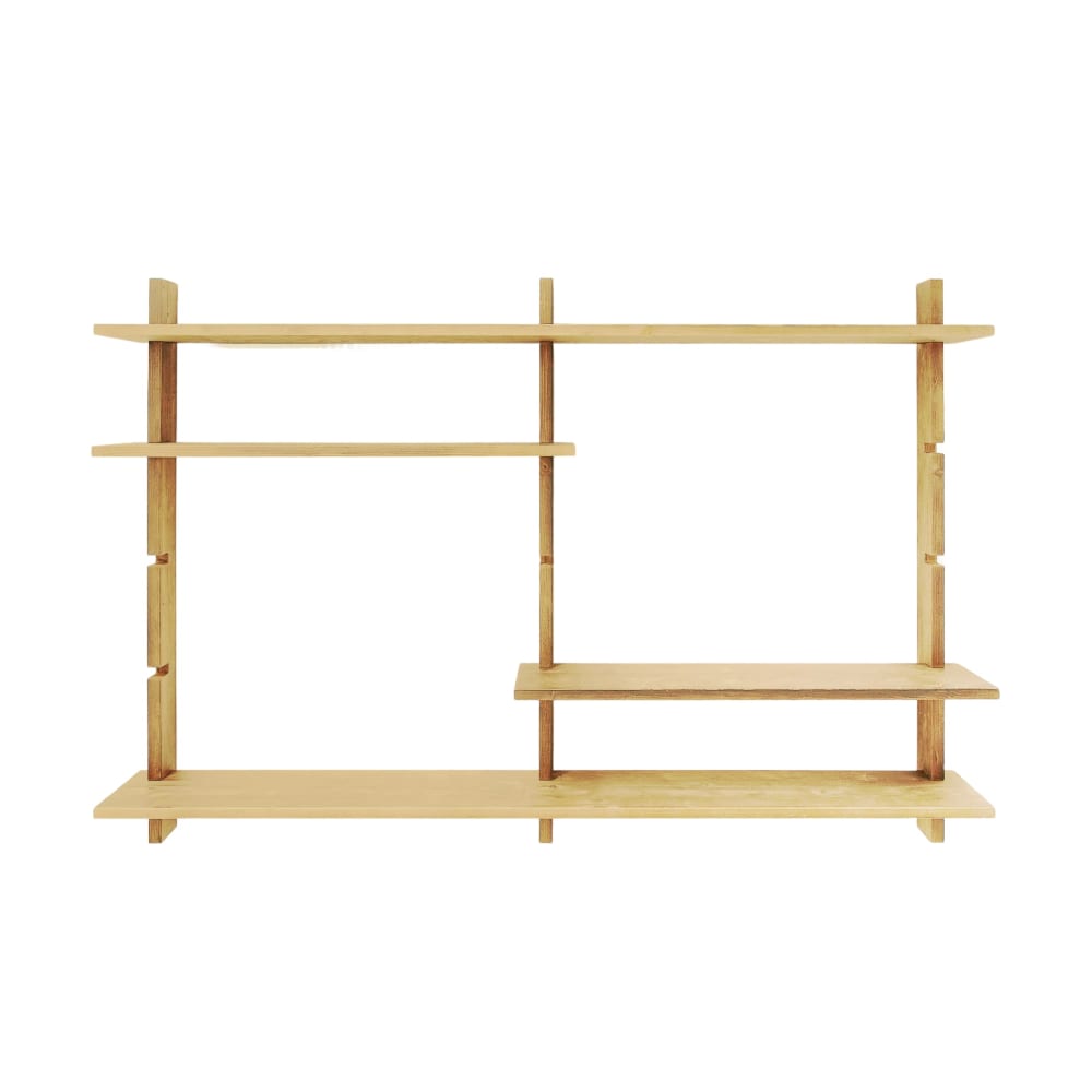 wohnli-moebel-suche-M26050565 Wohnli Möbelsuche - Modulares Wandregal aus Tannenholz Natur