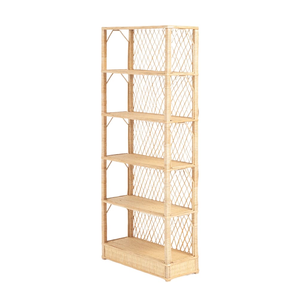 wohnli-moebel-suche-M26050588 Wohnli Möbelsuche - Rattanregal Beige 65x140x26 cm
