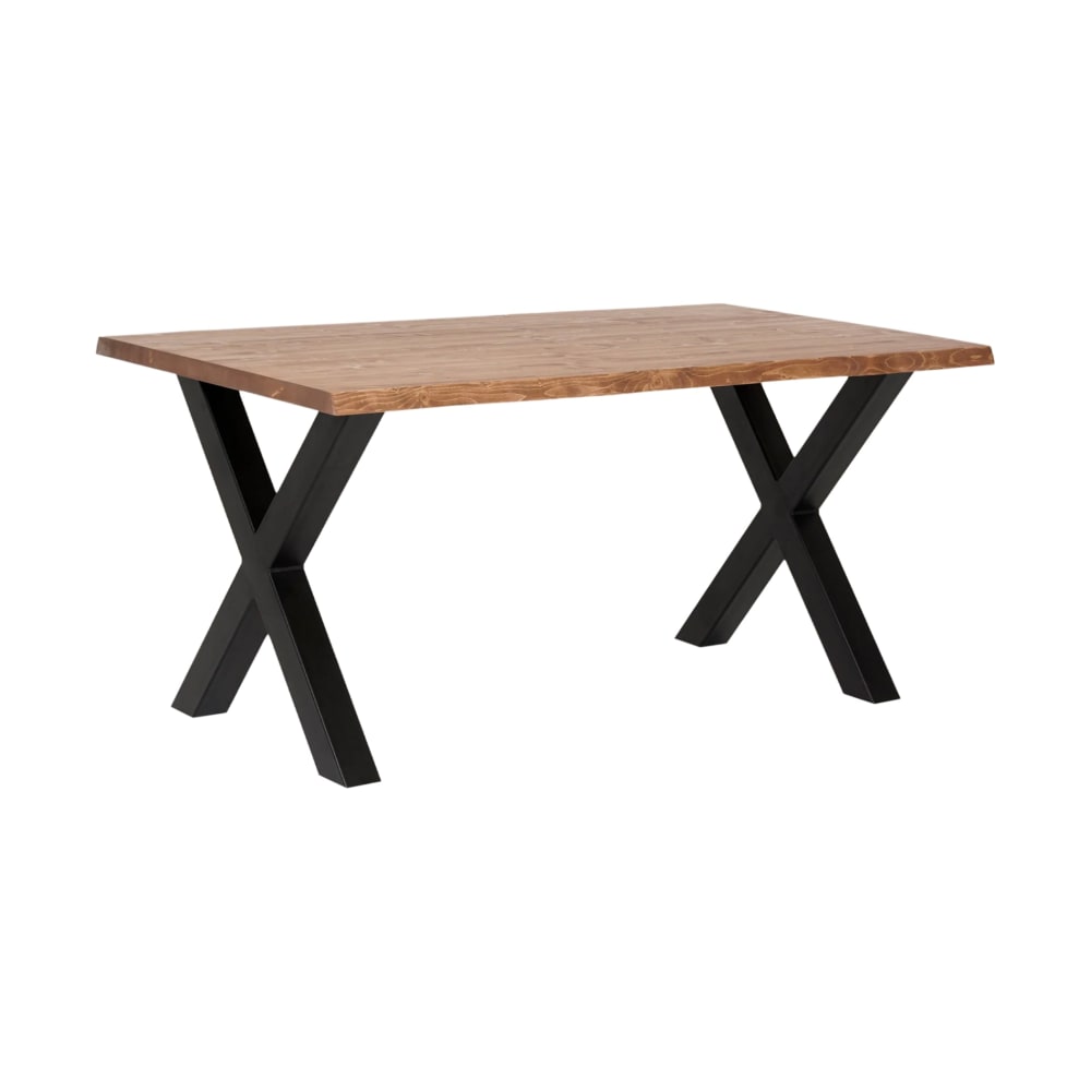 wohnli-moebel-suche-M26050606 Wohnli Möbelsuche - Esstisch Tannenholz Massiv Braun 220x85 cm