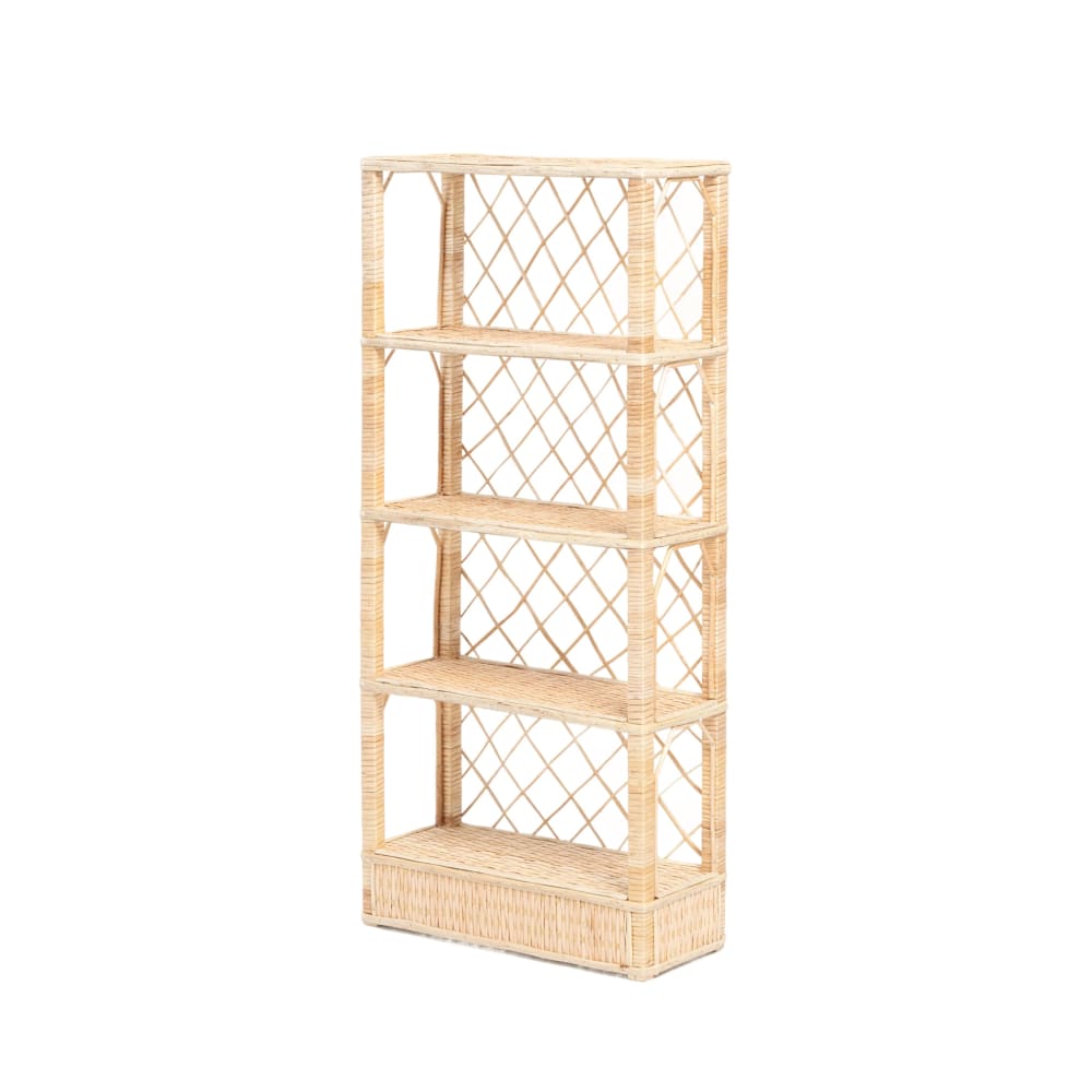 wohnli-moebel-suche-M26050607 Wohnli Möbelsuche - Rattanregal Beige 50x100x20 cm