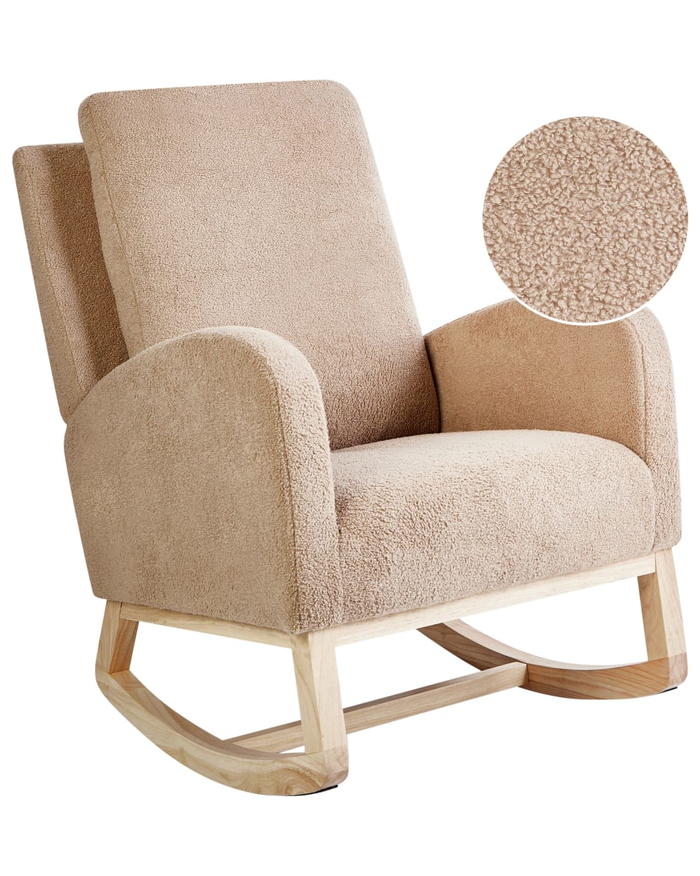 wohnli-moebel-suche-M26051046 Wohnli Möbelsuche - Schaukelsessel aus Bouclé 100cm