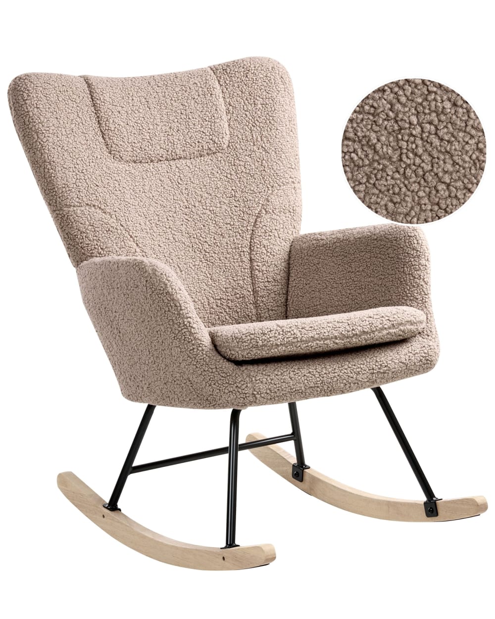 wohnli-moebel-suche-M26051052 Wohnli Möbelsuche - Schaukelsessel aus Bouclé 98cm