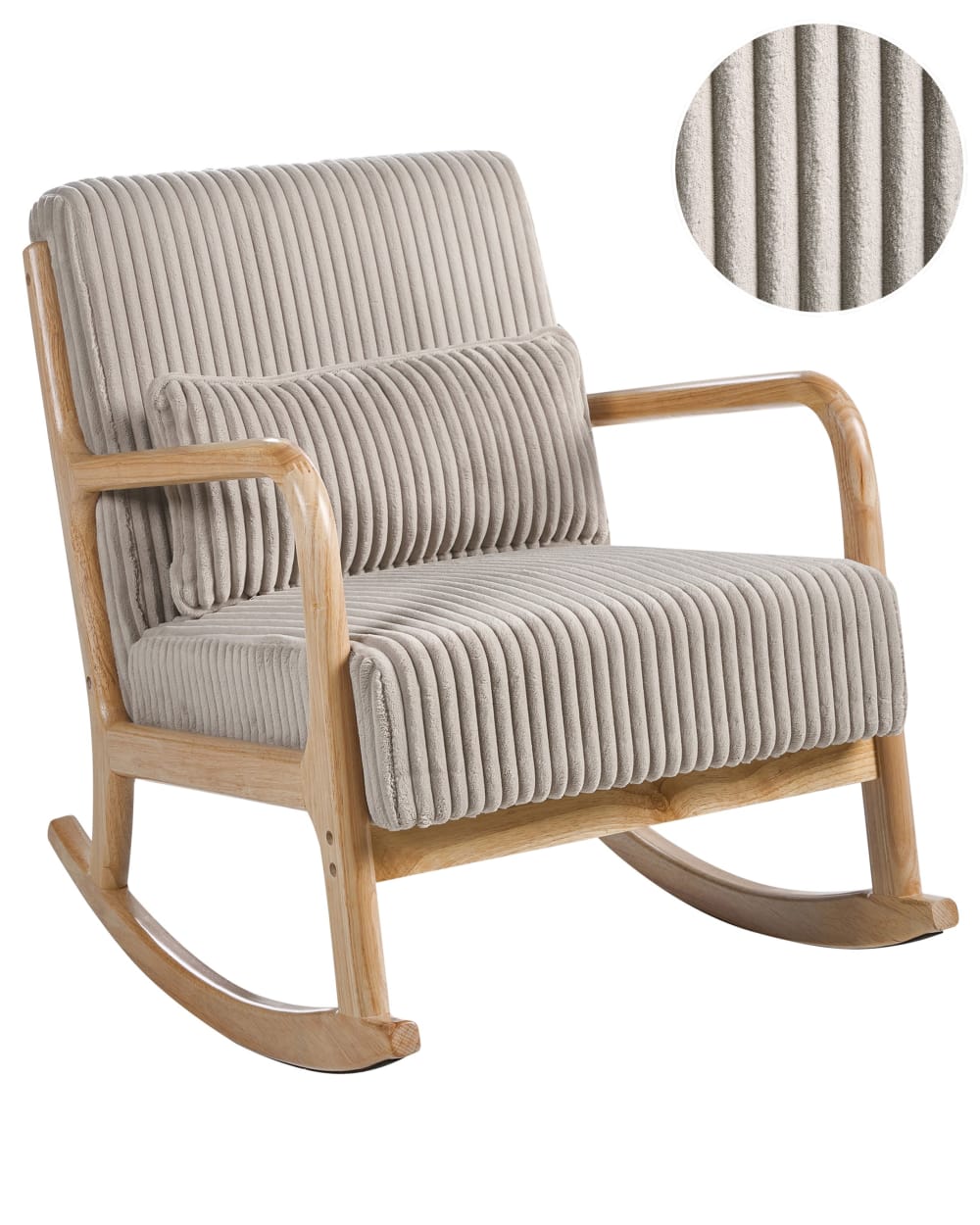 Wohnli Möbelsuche - Schaukelsessel aus Cord 79cm