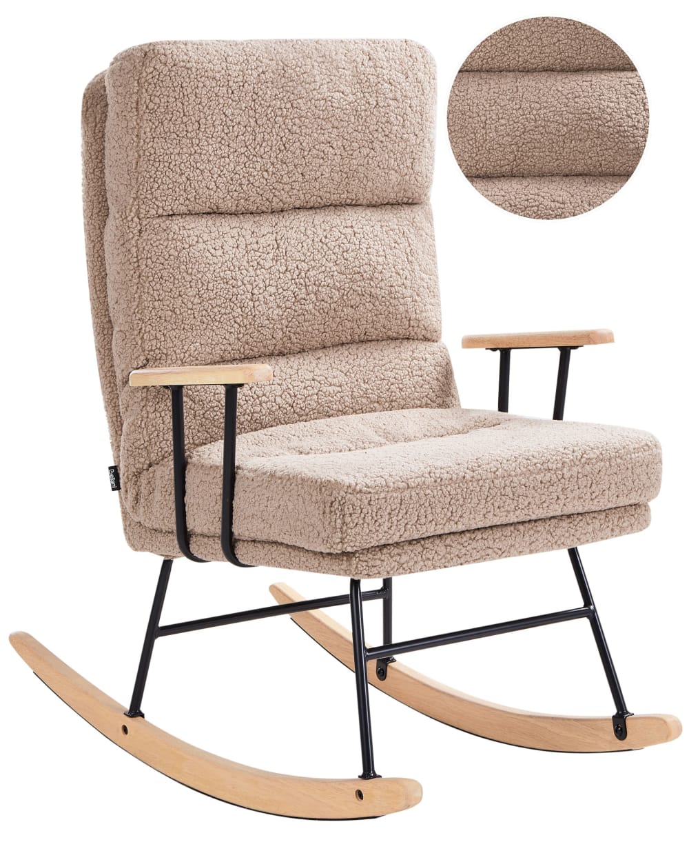 wohnli-moebel-suche-M26051132 Wohnli Möbelsuche - Schaukelsessel aus Bouclé 103cm