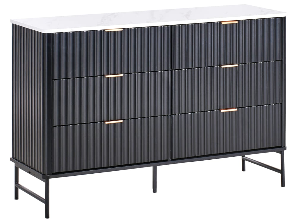 wohnli-moebel-suche-M26053873 Wohnli Möbelsuche - Kommode mit 6 Schubladen aus Holzwerkstoff 80cm