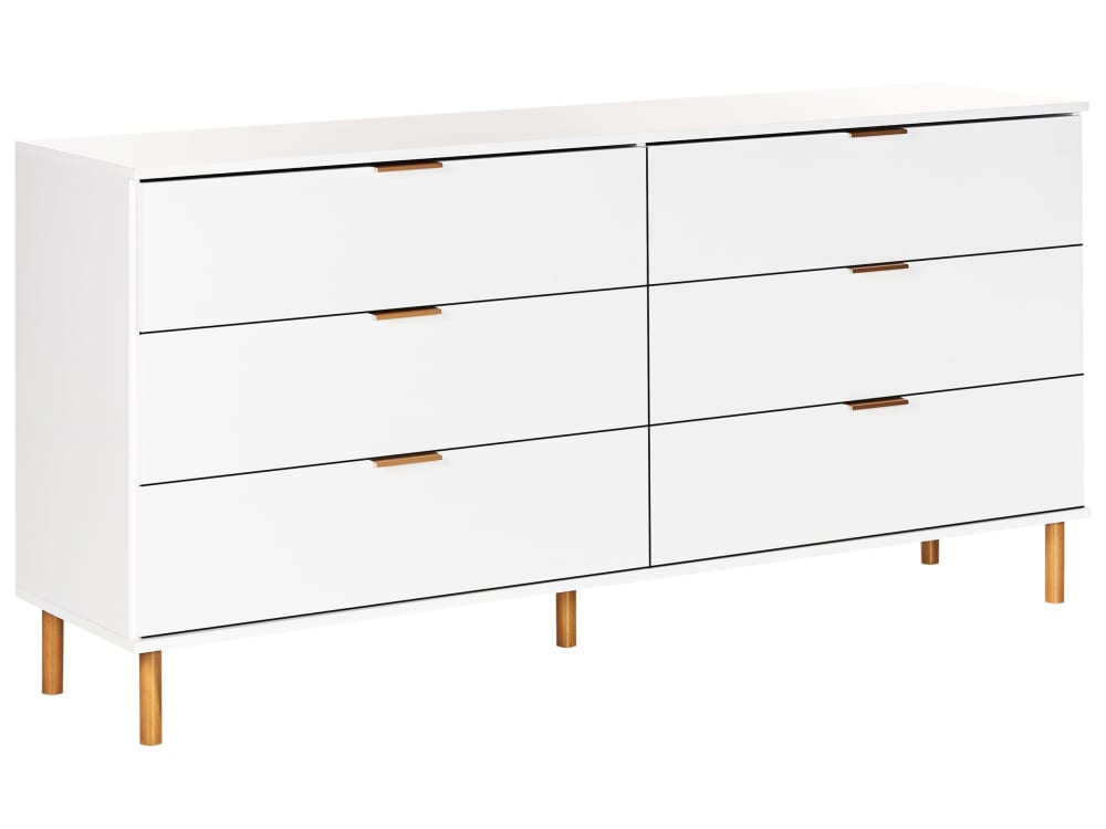wohnli-moebel-suche-M26053898 Wohnli Möbelsuche - Kommode mit 6 Schubladen aus Holzwerkstoff 76cm