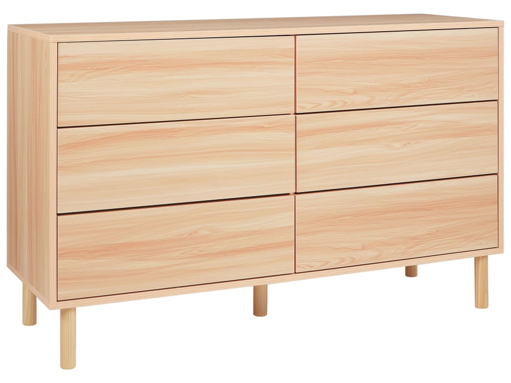 wohnli-moebel-suche-M26053983 Wohnli Möbelsuche - Kommode mit 6 Schubladen aus Holzwerkstoff 74cm