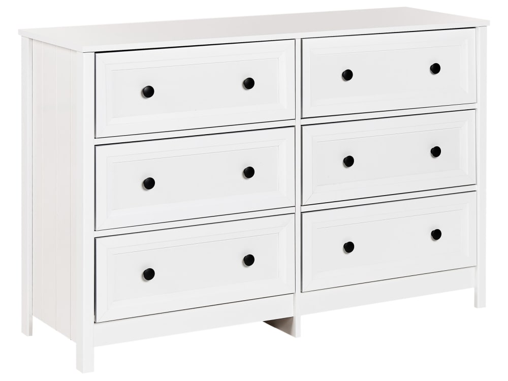 wohnli-moebel-suche-M26054063 Wohnli Möbelsuche - Kommode mit 6 Schubladen aus Holzwerkstoff 80cm