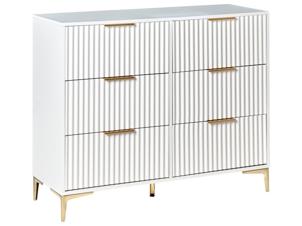 wohnli-moebel-suche-M26054131 Wohnli Möbelsuche - Kommode mit 6 Schubladen aus Holzwerkstoff 89cm