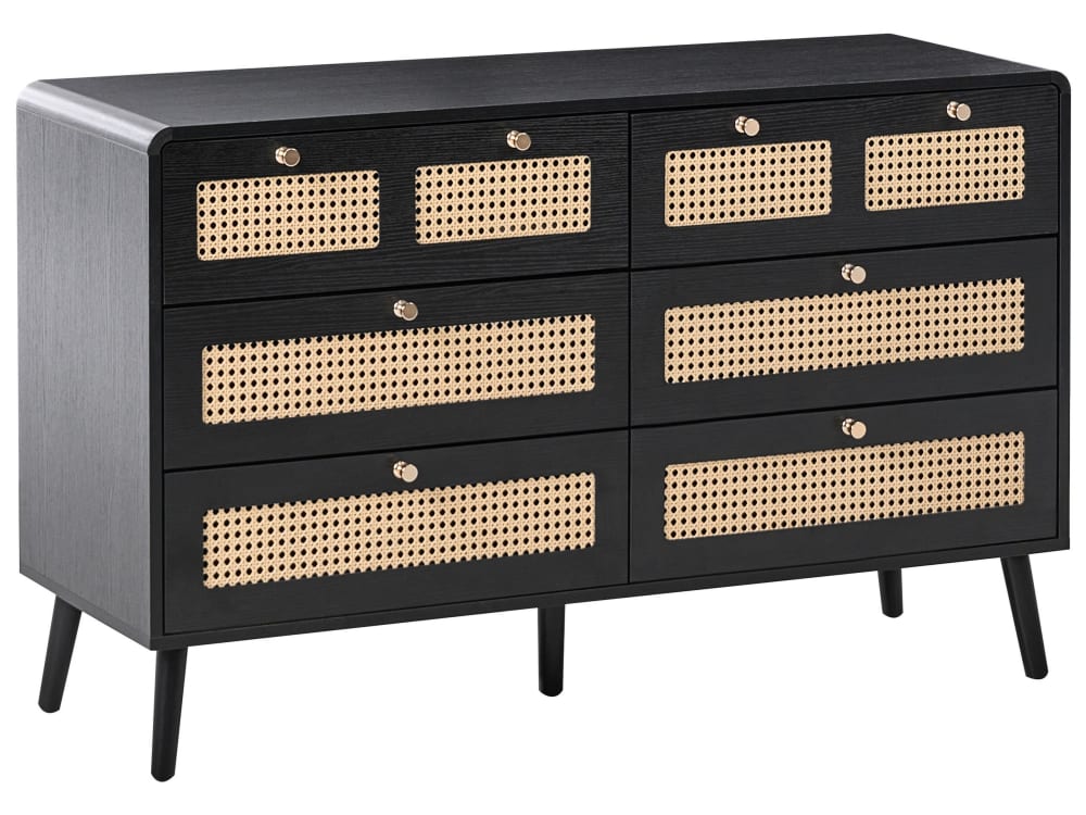 wohnli-moebel-suche-M26054197 Wohnli Möbelsuche - Kommode mit 6 Schubladen aus Holzwerkstoff 74cm