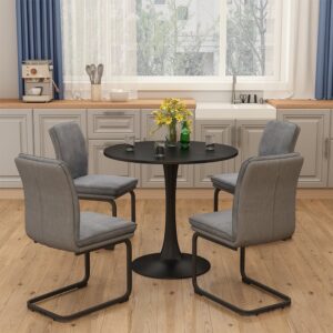 wohnli-moebel-suche-M26055894-1 Esstisch Schwarz 80x73cm 80x73x80cm Spanplatte Schwarz Vicco Möbel Esszimmermöbel Esstische