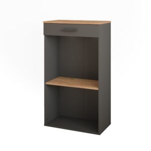 wohnli-moebel-suche-M26056190 Wohnli Möbelsuche - Weinregal Goldkraft Eiche/Anthrazit 60x106cm