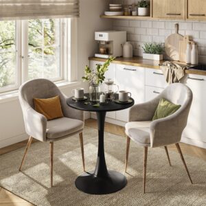 wohnli-moebel-suche-M26056495-1 Esstisch Schwarz 60x73cm 60x73x60cm Spanplatte Schwarz Vicco Möbel Esszimmermöbel Esstische