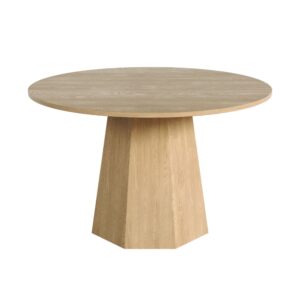 Wohnli Möbelsuche - Esstisch aus MDF im skandinavischen Design 120x120x75 cm