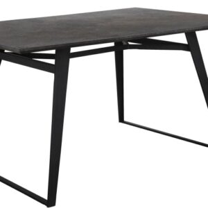 wohnli-moebel-suche-M26056602 Wohnli Möbelsuche - Esstisch 120x80 cm 8 Plätze in Braun/Grau Gestell Schwarz