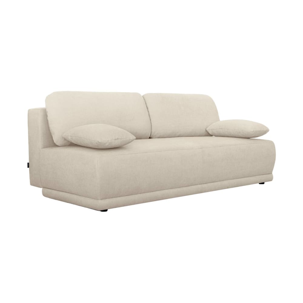 wohnli-moebel-suche-M26067933 Wohnli Möbelsuche - 3-Sitzer Schlafsofa mit Chenille-Bezug und Stauraum greige