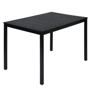 wohnli-moebel-suche-M26068599 Wohnli Möbelsuche - Ausziehtisch 120-160cm Mitteldichte Faserplatte Holzoptik schwarz