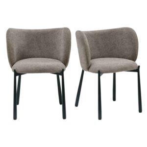 wohnli-moebel-suche-M26069222 Wohnli Möbelsuche - Luxury taupefarbene Farbe-Stofftischstuhl (x2)