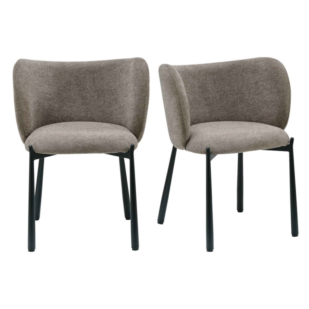 wohnli-moebel-suche-M26069222 Wohnli Möbelsuche - Luxury taupefarbene Farbe-Stofftischstuhl (x2)