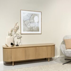 wohnli-moebel-suche-M26069311-1 TV-Möbel 170 cm Eiche 170x56x43cm Holz Beige Moloo Möbel Wohnzimmermöbel TV-Möbel