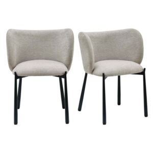 wohnli-moebel-suche-M26069327 Wohnli Möbelsuche - Luxury Grège Farbe-Stofftischstuhl (x2)