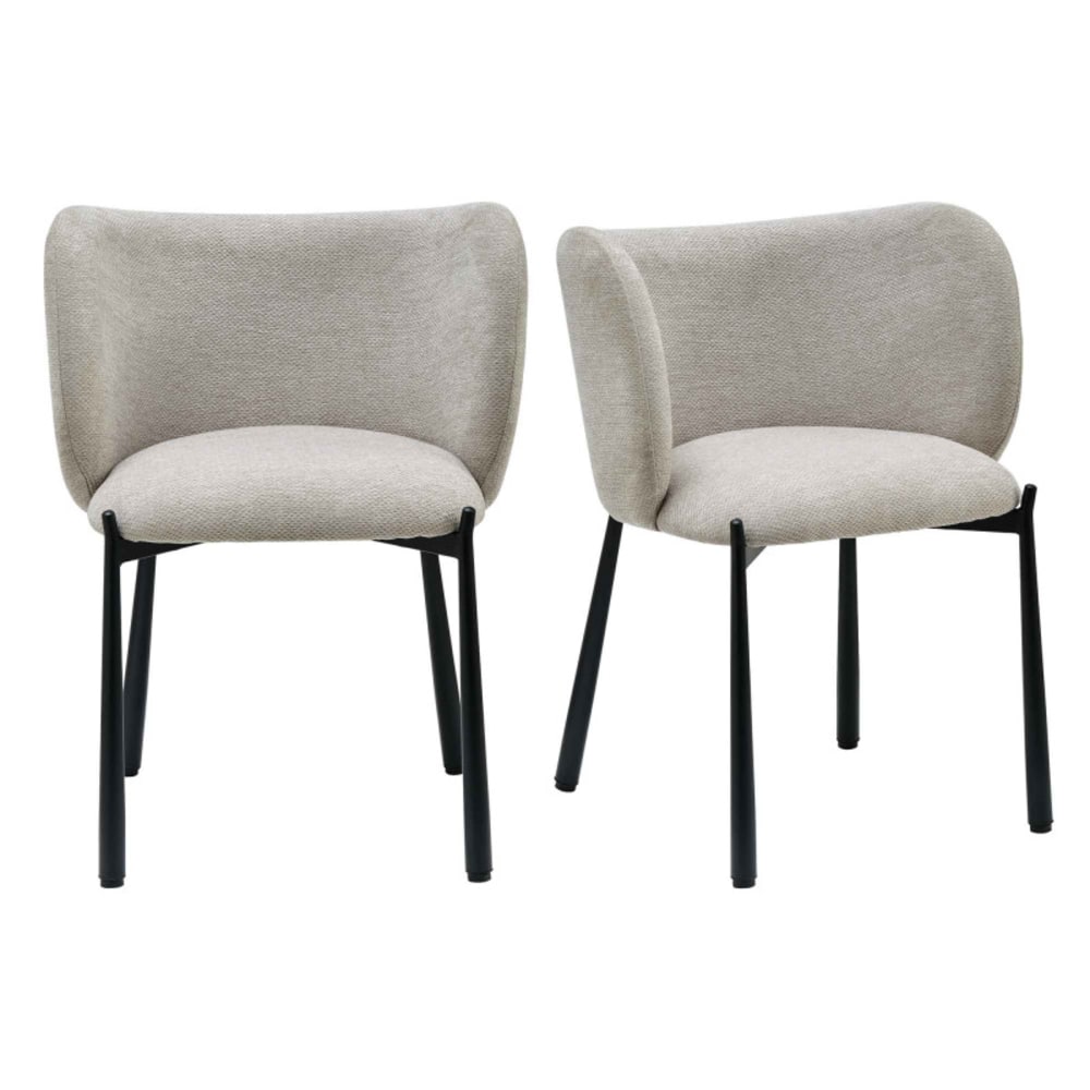 wohnli-moebel-suche-M26069327 Wohnli Möbelsuche - Luxury Grège Farbe-Stofftischstuhl (x2)