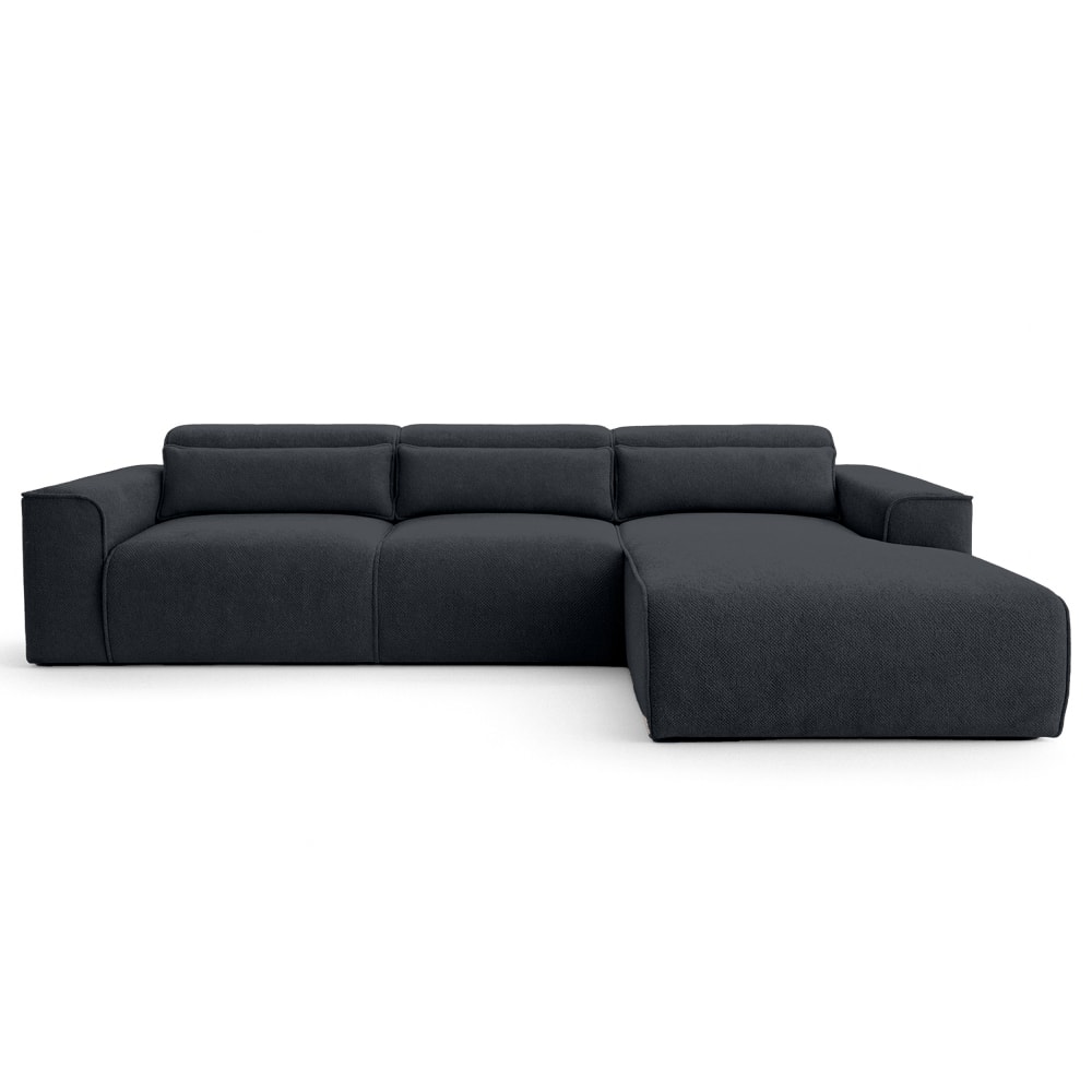 wohnli-moebel-suche-M26071161 Wohnli Möbelsuche - 5-Sitzer Ecksofa mit Schlaffunktion rechts aus Strukturstoff Anthrazit