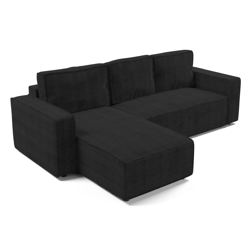 wohnli-moebel-suche-M26071189 Wohnli Möbelsuche - Ecksofa mit Schlaffunktion - Reversible Corner aus Cord in Anthrazit