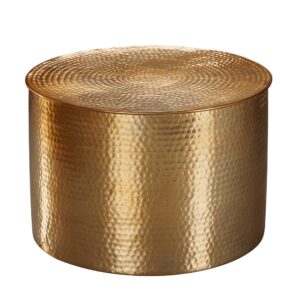 wohnli-moebel-suche-M26071274 Wohnli Möbelsuche - Couchtisch mit Hammerschlag aus Aluminium
