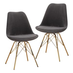 wohnli-moebel-suche-M26071364 Wohnli Möbelsuche - 2er Set Esszimmerstuhl skandinavisches Design aus Stoff
