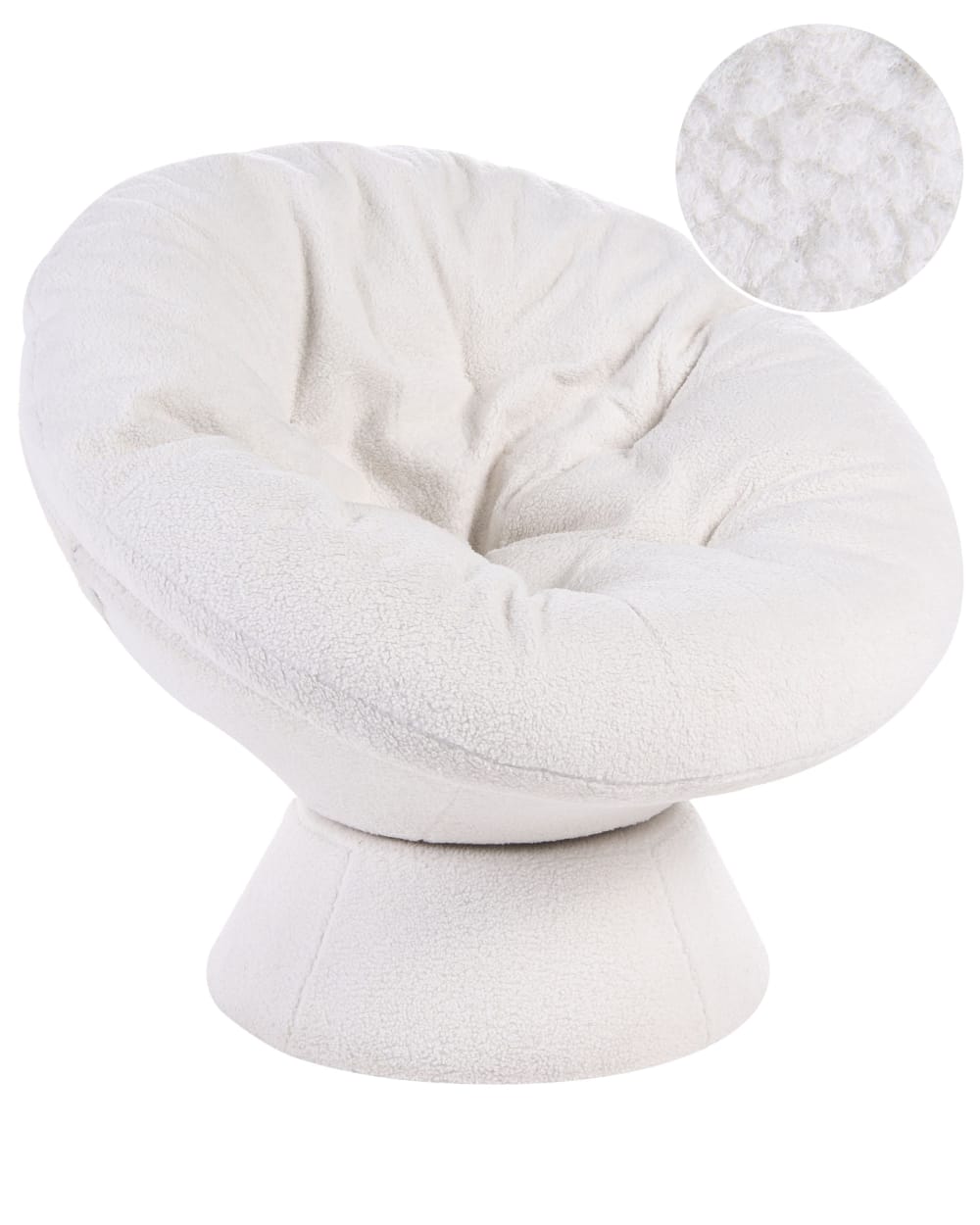 wohnli-moebel-suche-M26071441 Wohnli Möbelsuche - Drehsessel aus Bouclé 85cm