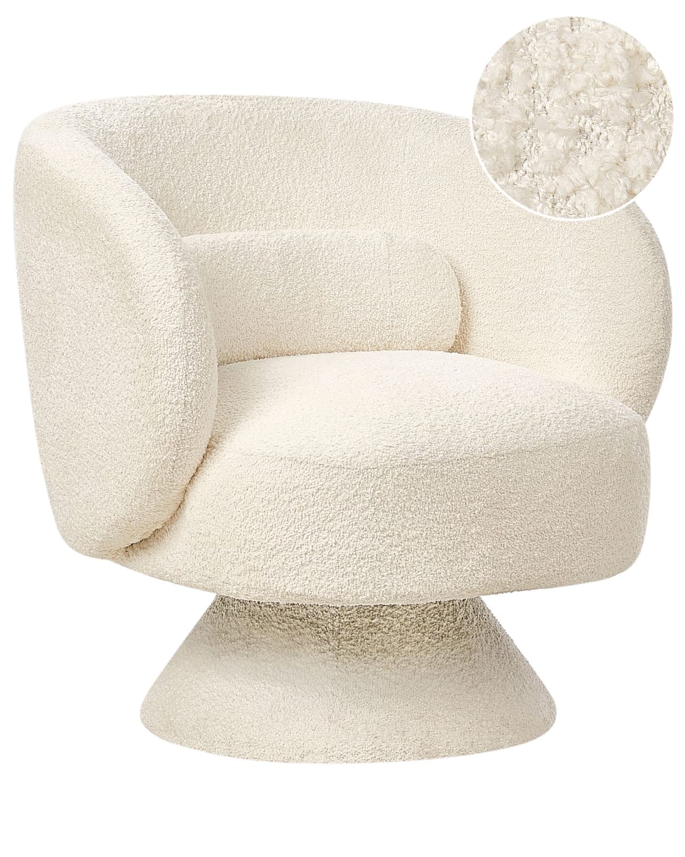 wohnli-moebel-suche-M26071514 Wohnli Möbelsuche - Drehsessel aus Bouclé 77cm