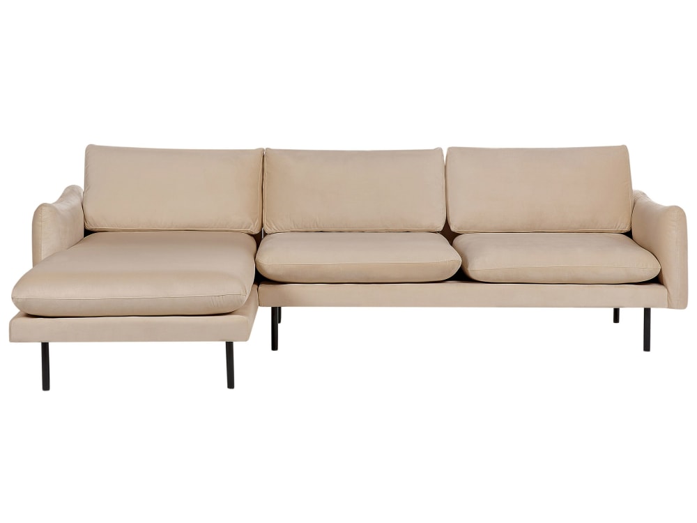 wohnli-moebel-suche-M26071547 Wohnli Möbelsuche - Ecksofa linksseitig 4 Personen aus Samtstoff