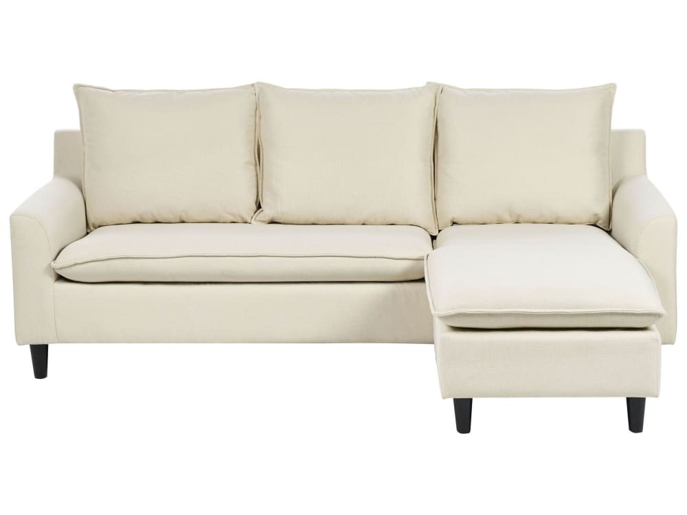 Wohnli Möbelsuche - Ecksofa linksseitig 3 Personen aus Stoff