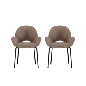 wohnli-moebel-suche-M26071947 Wohnli Möbelsuche - 2er-Set Esszimmerstühle Florensa aus Samt