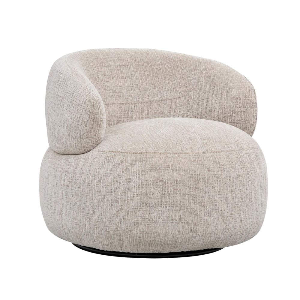 Wohnli Möbelsuche - Loungesessel drehbar aus Chenille