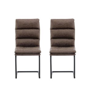 wohnli-moebel-suche-M26072124 Wohnli Möbelsuche - 2er-Set Freischwinger Zizo aus Mikrofaser