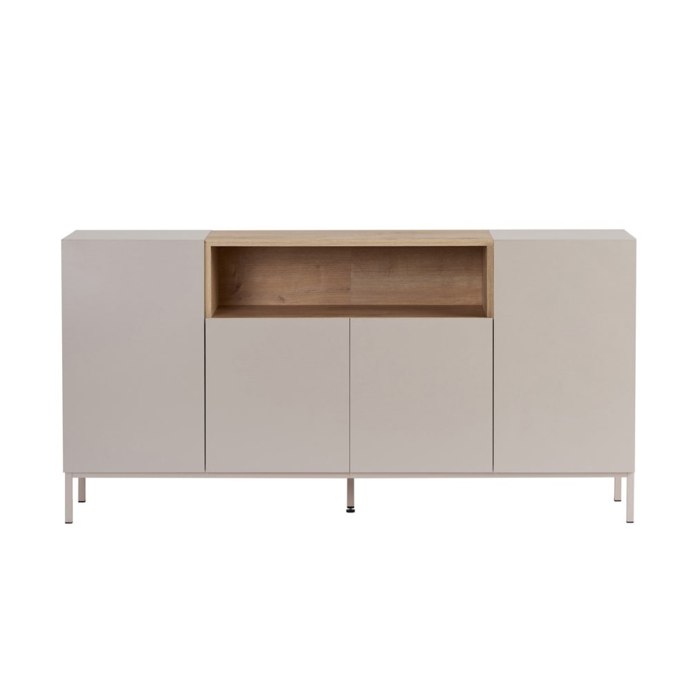 wohnli-moebel-suche-M26072218 Wohnli Möbelsuche - Sideboard mit 4 Türen und 1 Nische B160 cm - Kaschmir