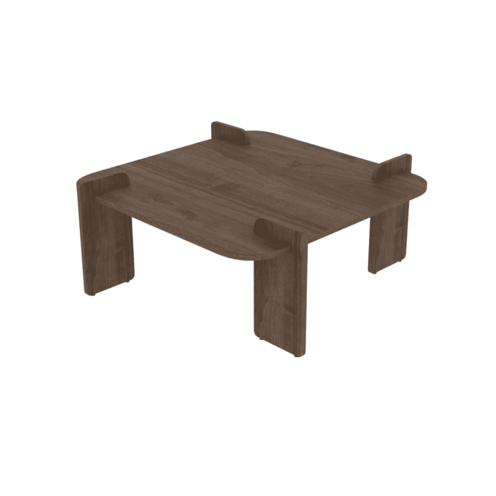 wohnli-moebel-suche-M26072229 Wohnli Möbelsuche - Quadratischer Couchtisch L90 cm - Nussbaumdekor