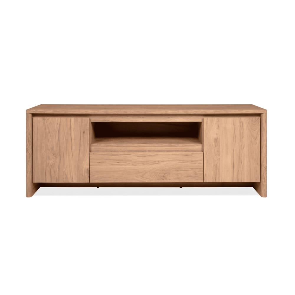 wohnli-moebel-suche-M26072239 Wohnli Möbelsuche - TV-Möbel 2 Türen 1 Schublade und 1 offenes Fach in Holzoptik B163 cm
