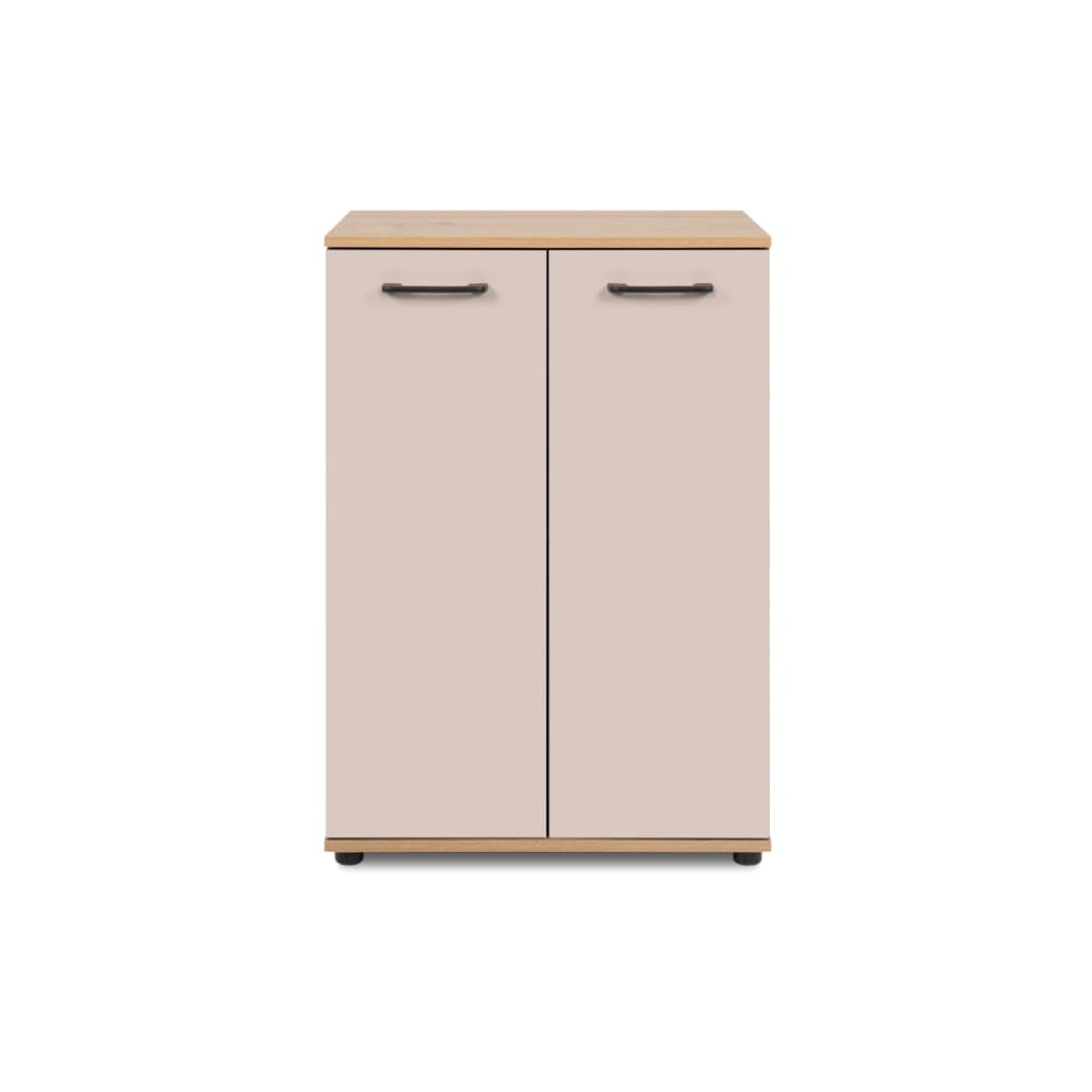 wohnli-moebel-suche-M26072242 Wohnli Möbelsuche - Sideboard 2 Türen Eicheneffekt und Kaschmir B 60 cm