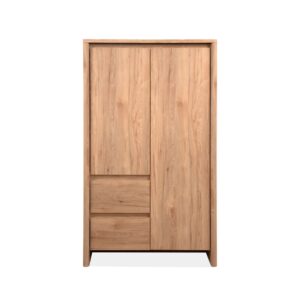 Wohnli Möbelsuche - Sideboard 2 Türen 2 Schubladen Holzoptik B 86 cm