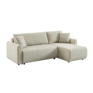 wohnli-moebel-suche-M26073186 Wohnli Möbelsuche - 3-Sitzer mit Recamiere und Stoffbezug beige