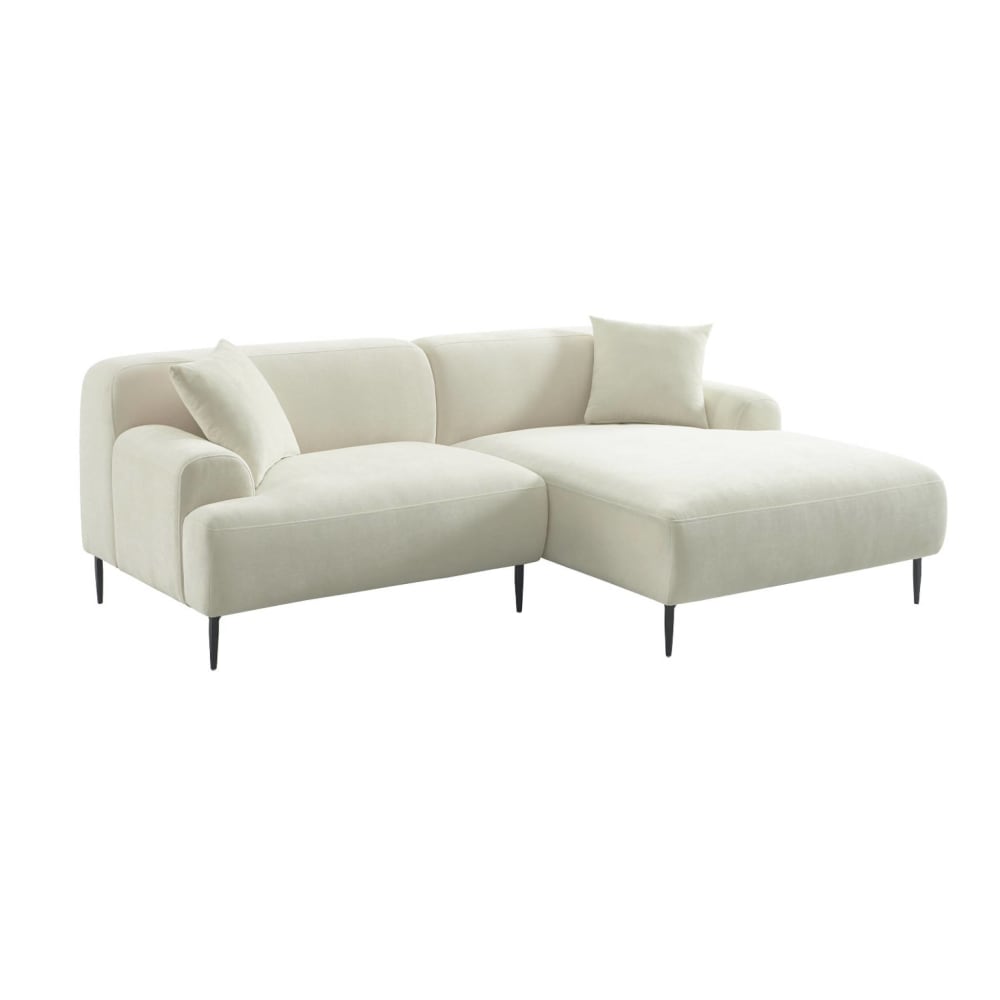 wohnli-moebel-suche-M26073195 Wohnli Möbelsuche - 3-Sitzer-Ecksofa Recamiere rechts cremefarben