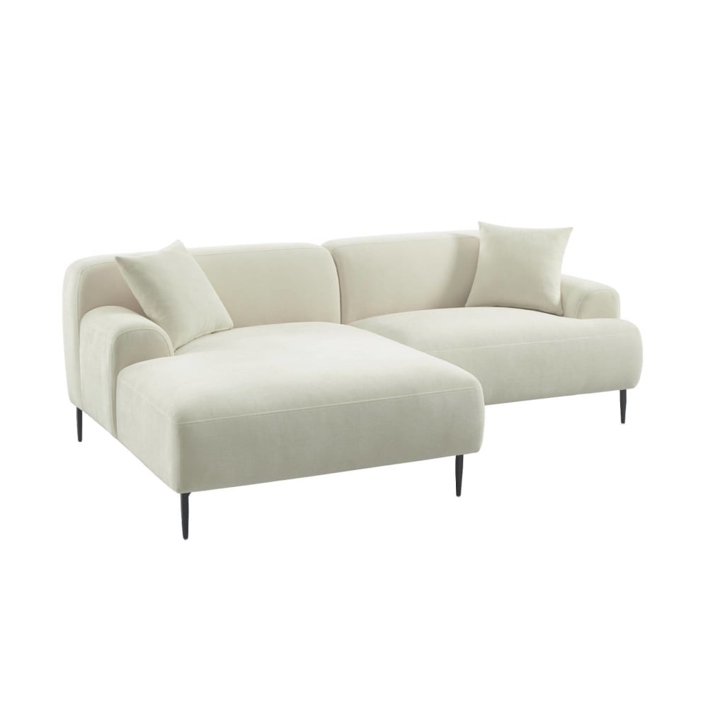 wohnli-moebel-suche-M26073198 Wohnli Möbelsuche - 3-Sitzer-Ecksofa Recamiere links cremefarben