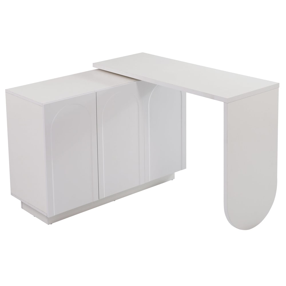wohnli-moebel-suche-M26075176 Wohnli Möbelsuche - Eckschreibtisch Drehbar 110 cm mit Bögen
