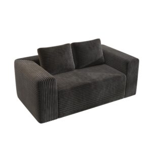 wohnli-moebel-suche-M26075207 Wohnli Möbelsuche - Zweisitzer-Sofa aus Cordstoff mit Kissen